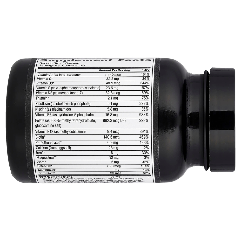 Ancient Nutrition, мультивитамины для женщин, один раз в день, 30 капсул