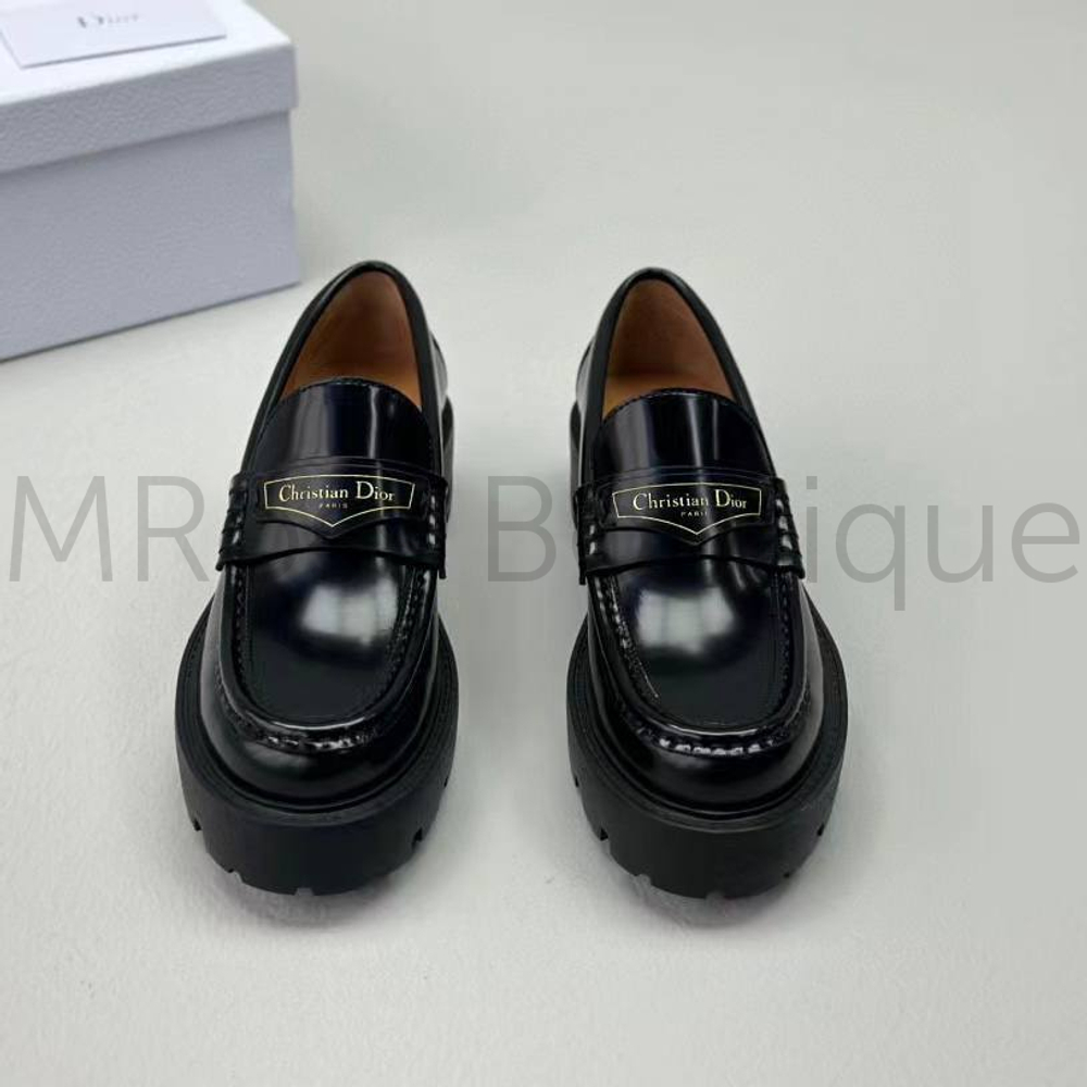 Кожаные туфли Chanel Mary Janes