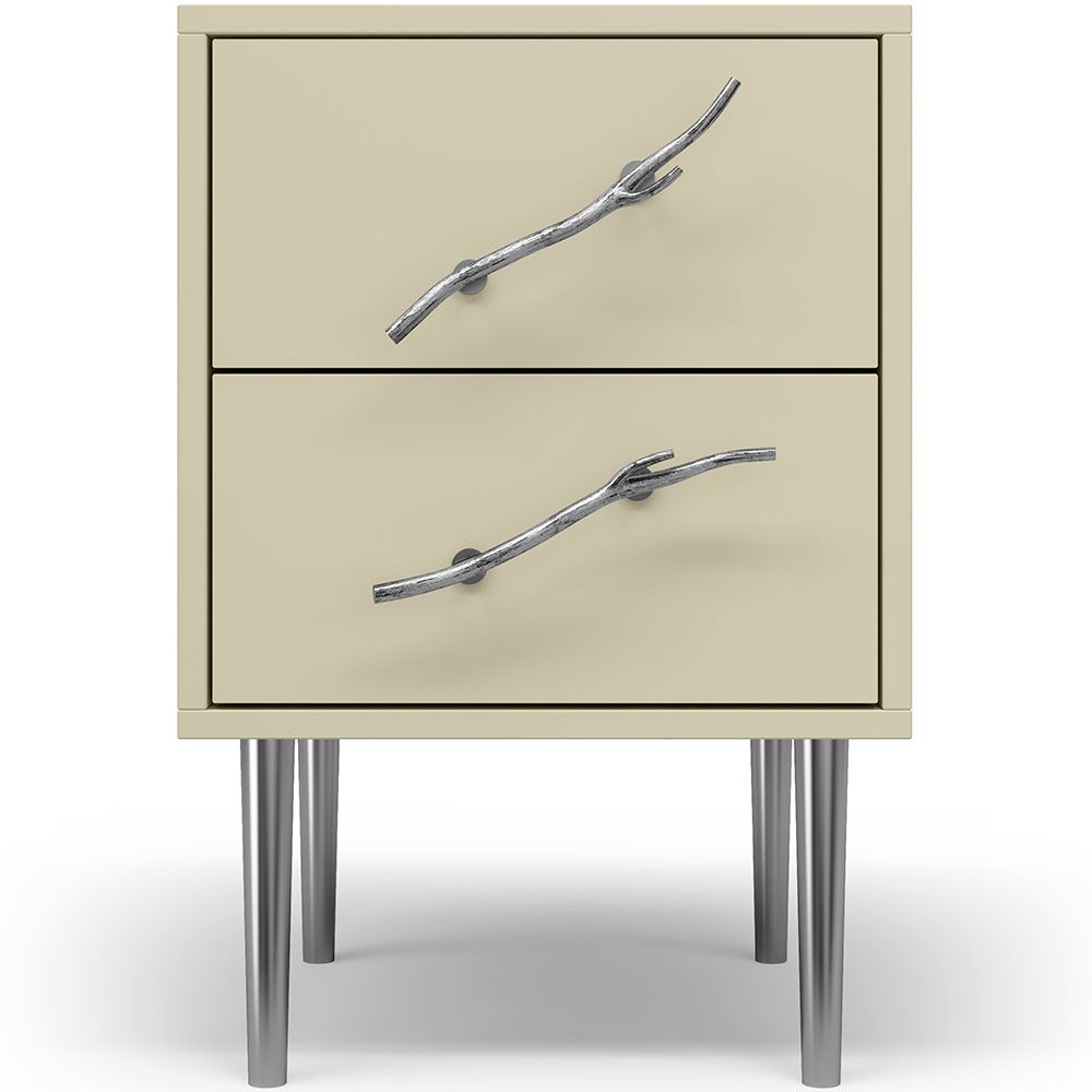 Тумба Арт Колор matte Стайл Сильвер Серый шелк матовый