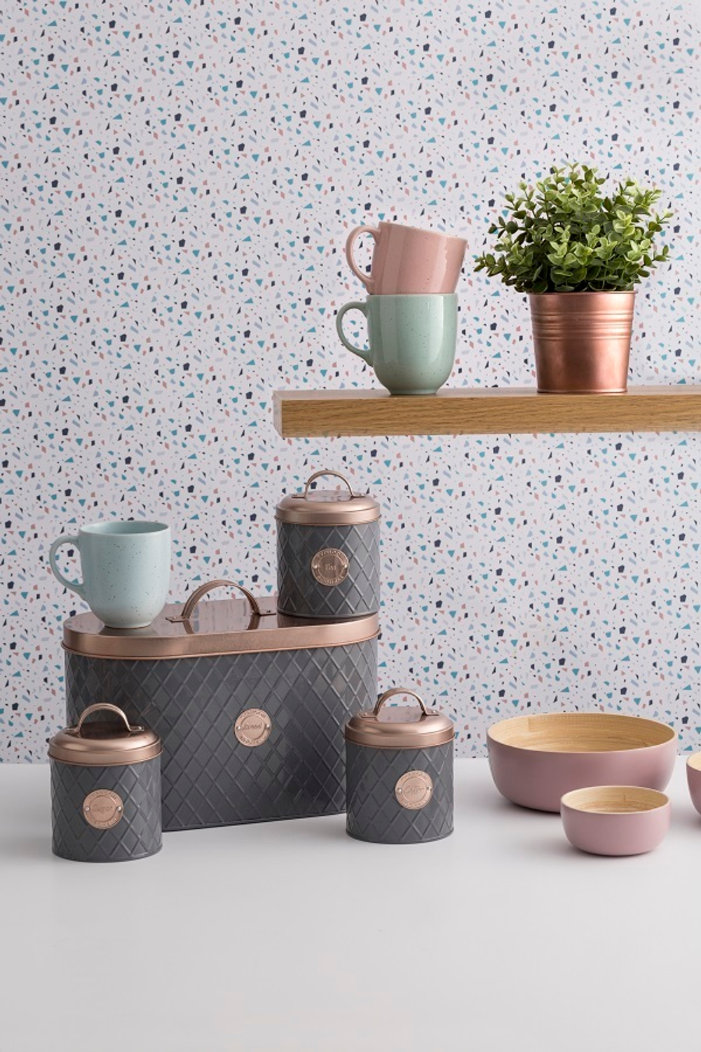 Емкость для хранения сахара copper lid 1 л