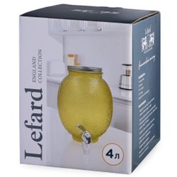 ДИСПЕНСЕР ДЛЯ НАПИТКОВ "LEMON", 22*23 СМ, 4 Л