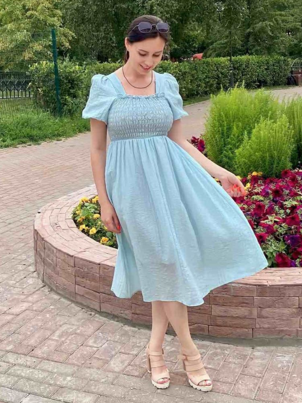 Платье женское Зефирка мятный (42/44)