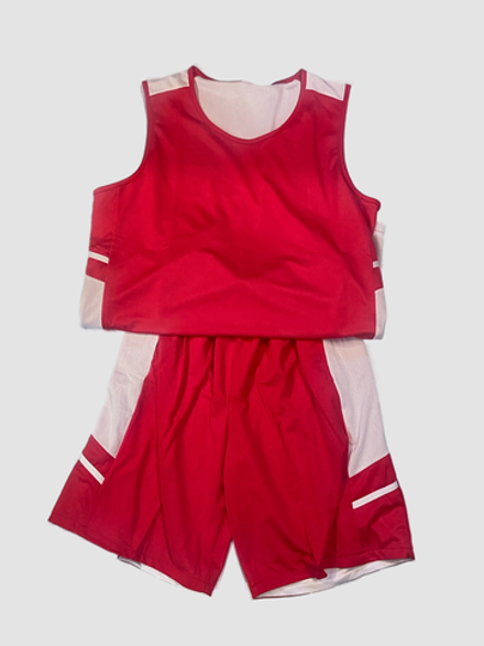 Баскетбольная форма красная MDS-8909