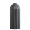 Свеча декоративная графитового цвета Edge 16,5 см