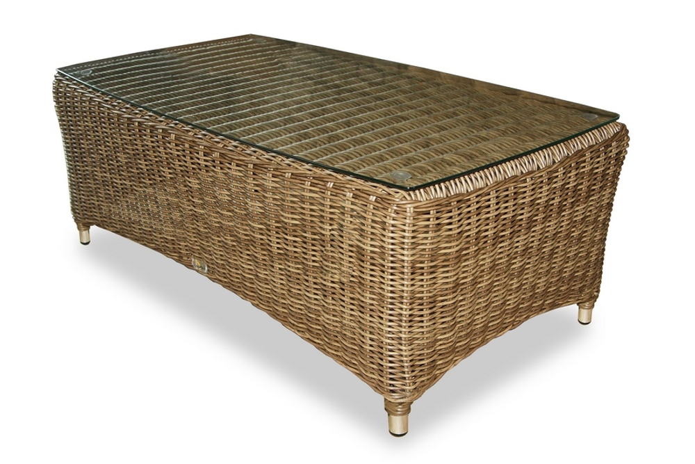 Плетеный кофейный стол OPAL