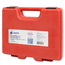 МАСТАК (102-10001C) Набор заглушек для патрубков с металлическими наконечниками, кейс, 8 предметов