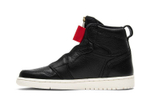 Кроссовки Jordan Air Jordan 1 Retro High Zip Black Sail (Женская размерная сетка)