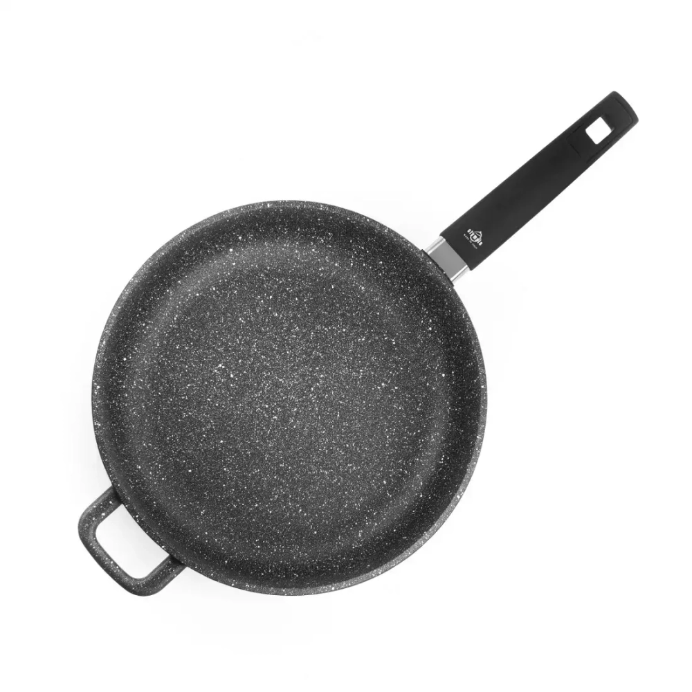 Сковорода глубокая 28см Olympia Hard Cook Fix