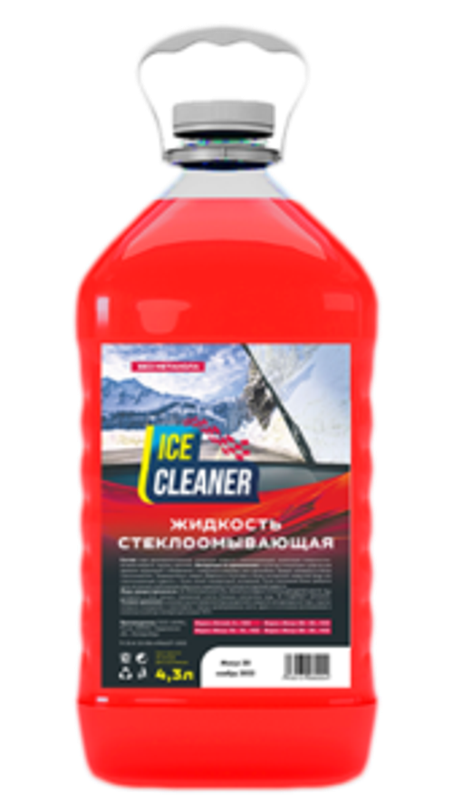 Стеклоомывающая жидкость летняя Bug's Cleaner, 4,3 л