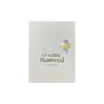 VIVIENNE WESTWOOD КОСЫНКА С ПРИНТОМ КРАСНЫХ РОМБОВ С ЛОГОТИПА БРЕНДА