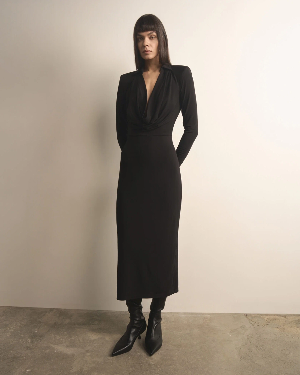 Платье Водопад