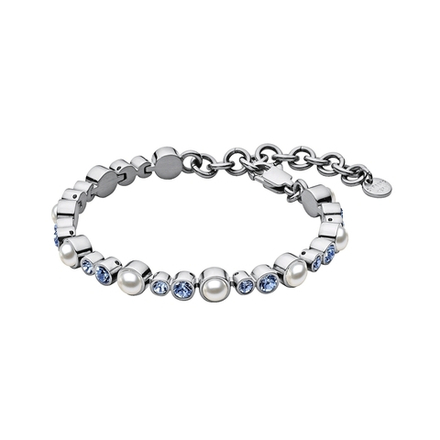 Браслет Dyrberg Kern SACHA SS LIGHT SAPPHIRE / WHITE PEARL 460097