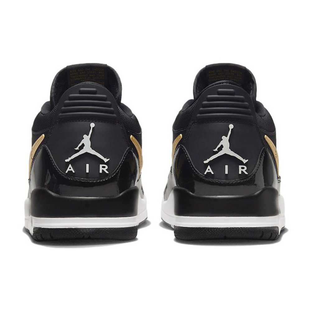 Кроссовки Air Jordan Legacy 312 Low Black and Gold