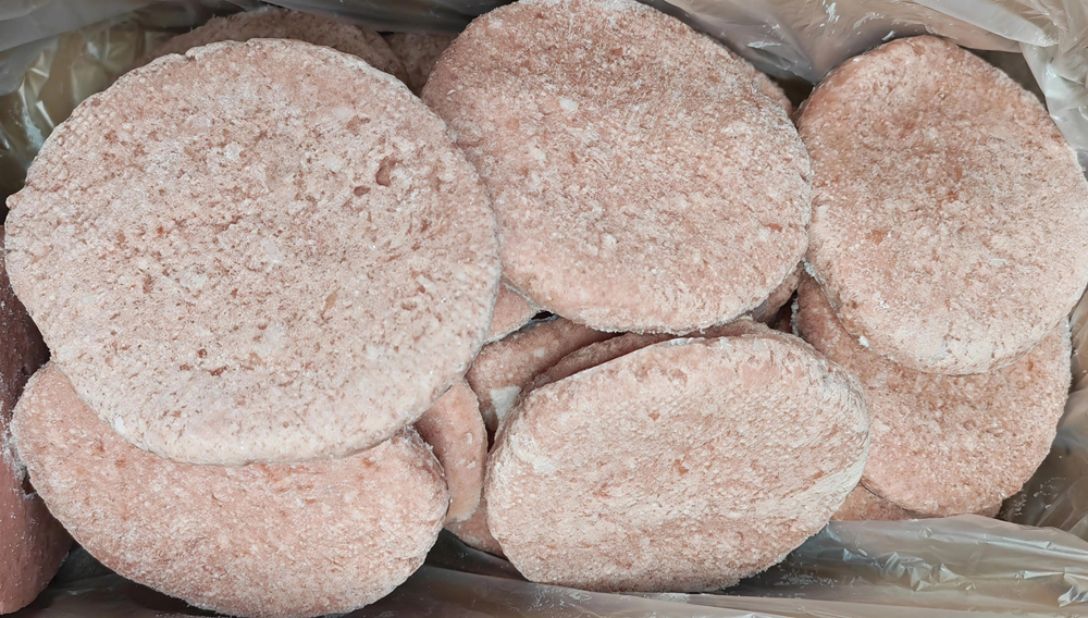 Гамбургер свино-говяжий прим вес 1кг ИП Сидоренко А.А.