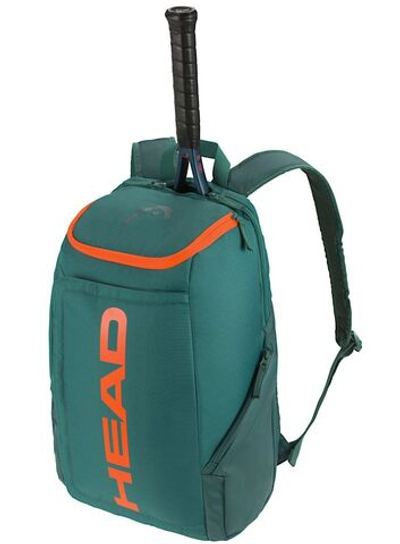 Рюкзак теннисный Head Pro Backpack 28L - dark cyan/fluo orange