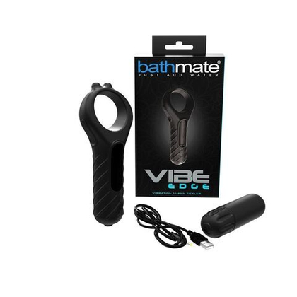 Виброкольцо Bathmate Vibe Edge черное