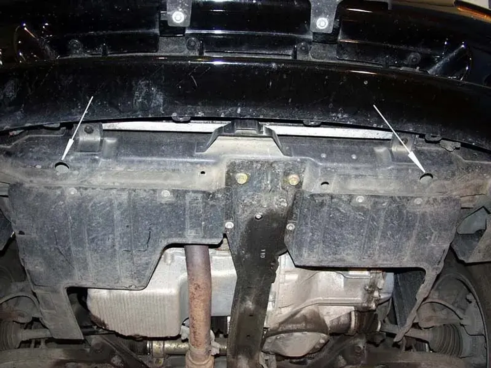 Защита картера и КПП Sheriff для Daewoo Leganza (V100) 1997-2002 арт.06.0180
