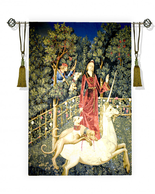Гобеленовое панно Охота на единорога 105х147 см