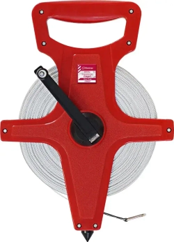 Рулетка геодезическая 20 м 13 мм с фибергласной лентой