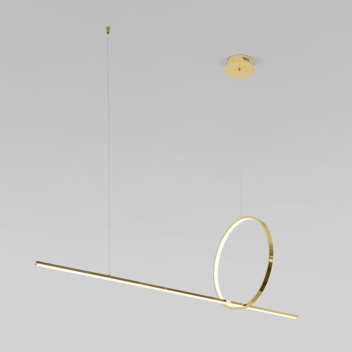 Подвесной светодиодный светильник Eurosvet Mist 90266/1 золото