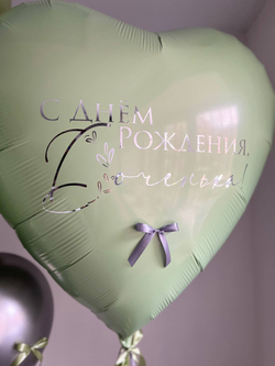 Воздушные шары Оливковые, Эвкалиптовые шары №3922