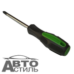 Отвертка  6,3*100мм КРЕСТ PH3 Магнитная АВТОТОРГ"  АТ52410