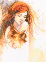 "Рыжие"-M828  вышивка