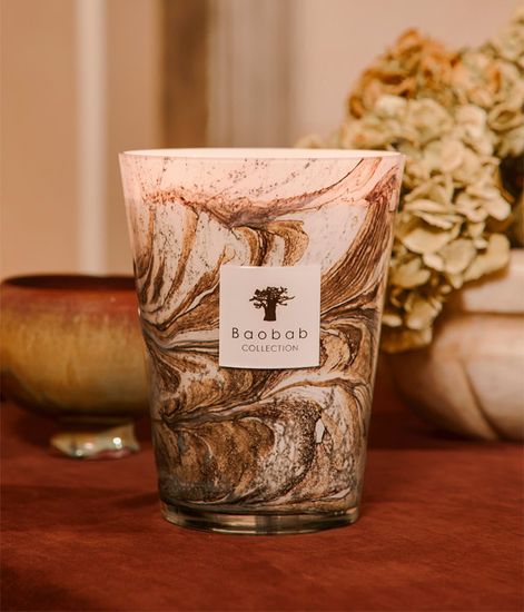Nais, свеча MAX 16 Leaves collection, Baobab Collection