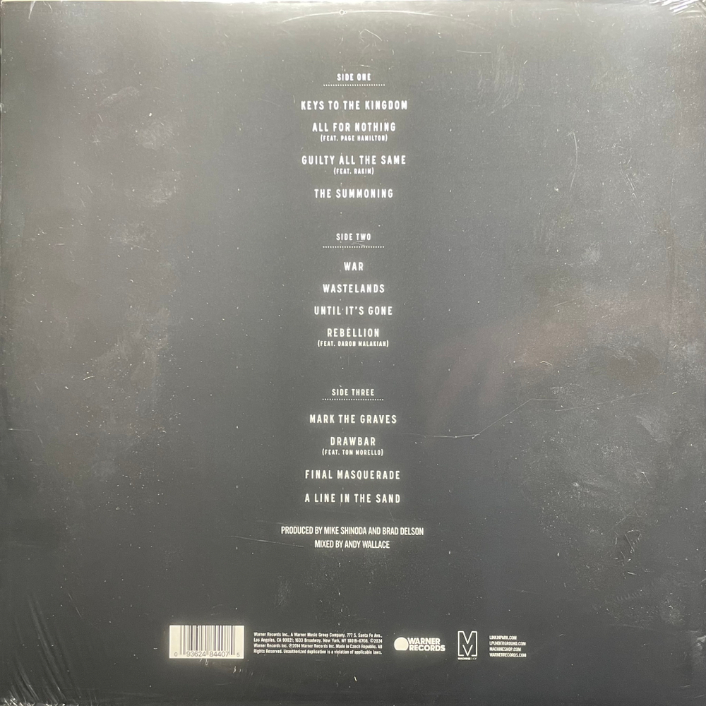 Linkin Park ‎– The Hunting Party 2LP (Европа 2024г.) Blue
