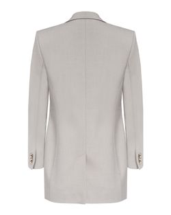Пиджак полуприлегающий серый из итальянской вискозы