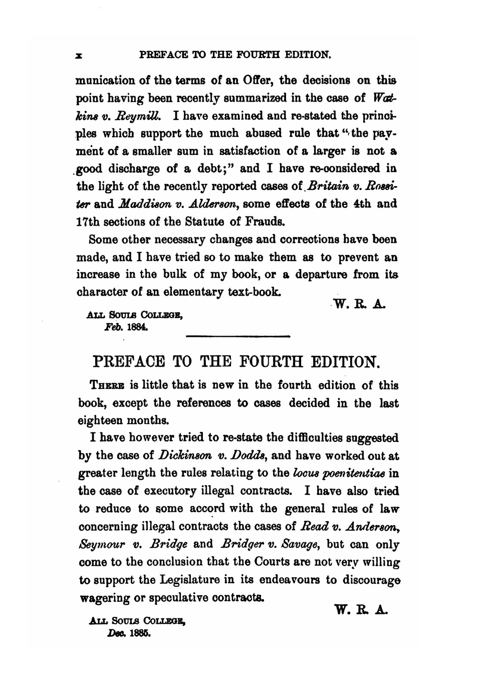 Principles of the English law of contract | W. R.l Anson