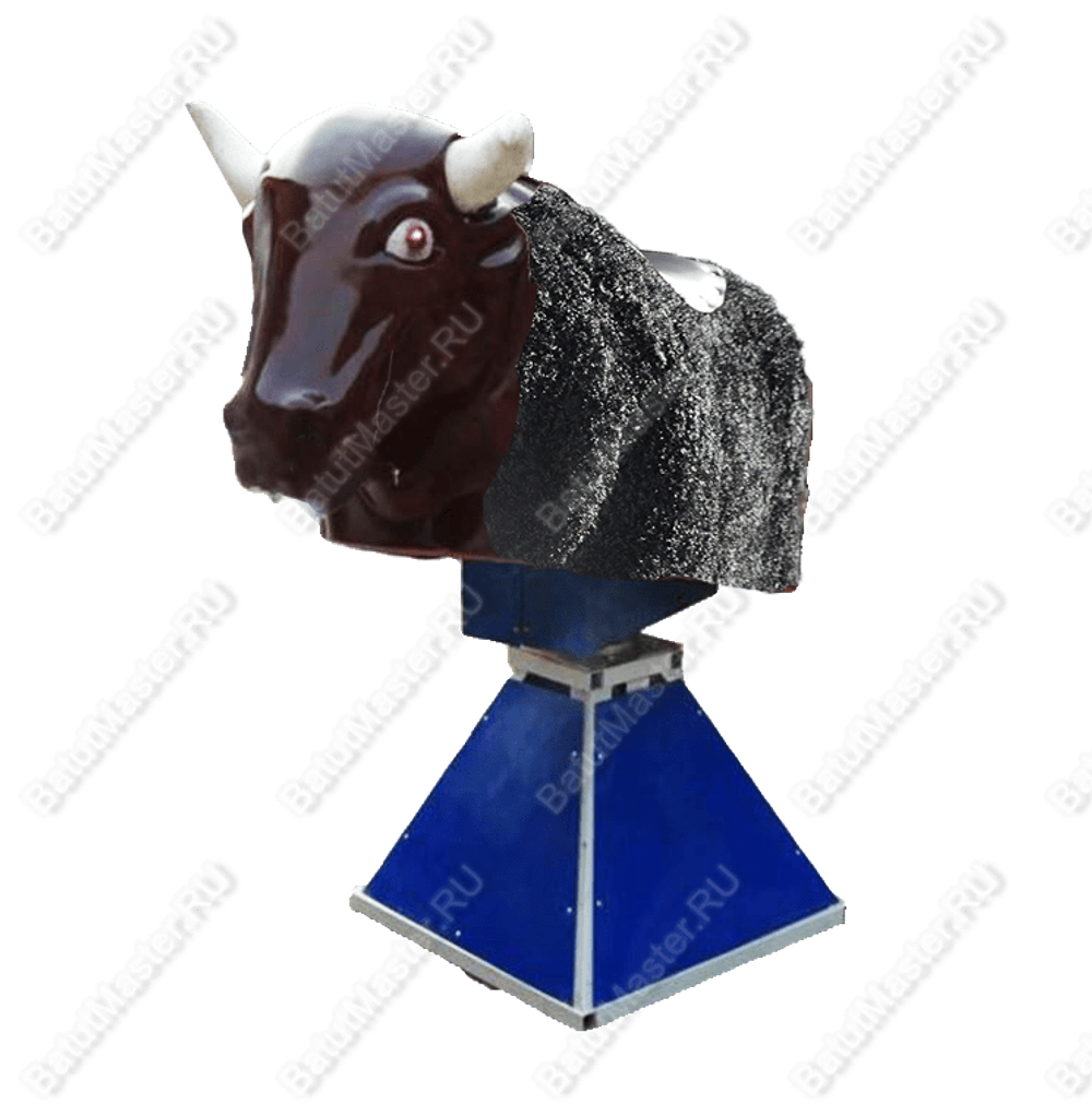 Бык для аттракциона родео "Бык Родео 2" с мягким сиденьем