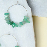 Серьги Crumble GRN