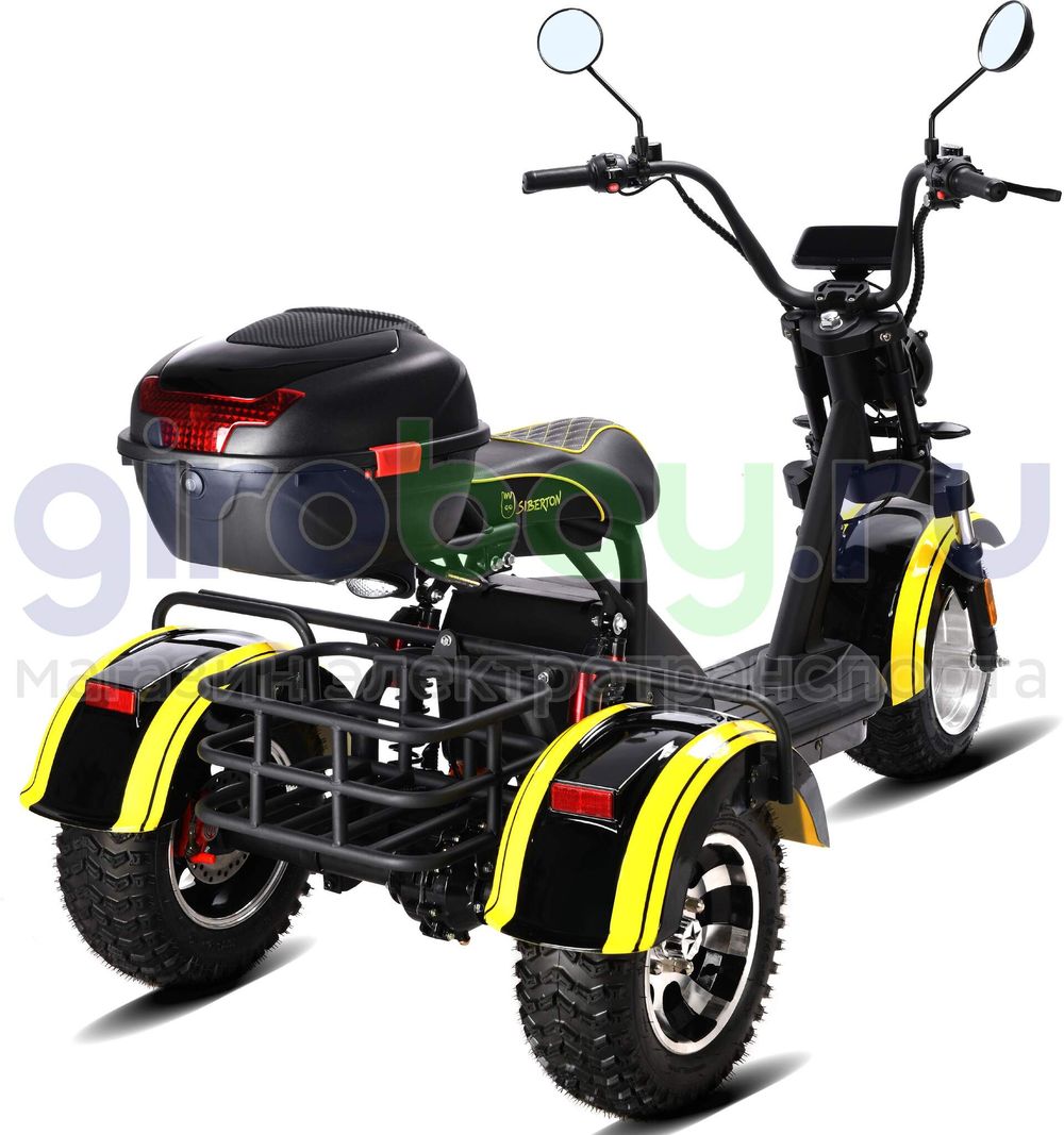 Электроскутер SIBERTON PRO TRIKE 3000W (60V/21Ah) фото №7
