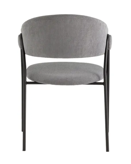 Стул Loop серый вельвет