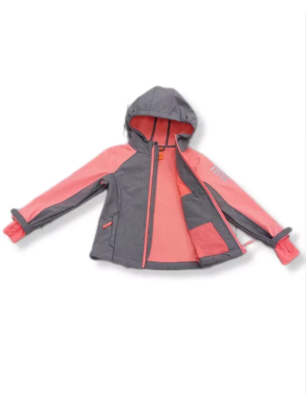 Ветровка-мембрана детская для девочки спорт