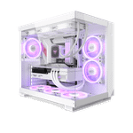 Корпус PCCooler C3T500 ARGB WH ATX/MATX/ITX USB3.1 Gen 2 Type-C, USB3.0, USB2.0 White