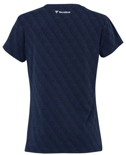 Женская теннисная футболка Tecnifibre Women Graphic Stretch