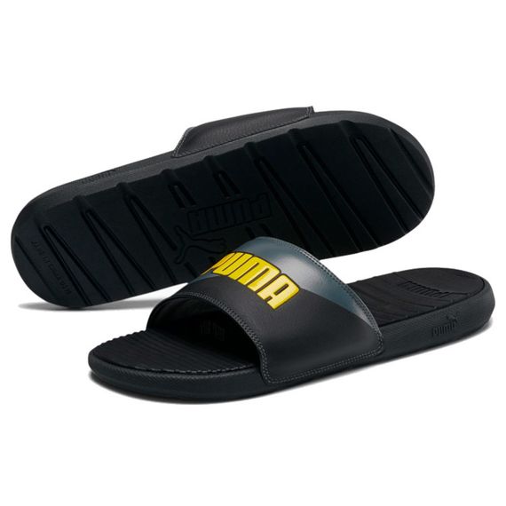 Puma Cool Cat Sport Slide 'Black Grey Yellow'