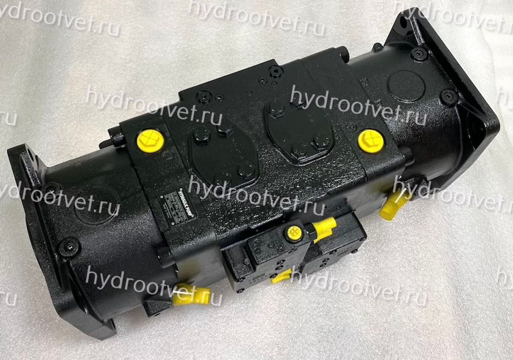 A20VLO190DRS/10R-NZD24N00 - Насос для БЕЛАЗа - насос аксиально-поршневой сдвоенный нереверсивный регулируемый с наклонной шайбой для незамкнутой гидросистемы, рабочий объем 190+190 см3, DRS = регулятор давления с LS управлением, номинальное давление 350 бар, вал Z= шлицевой по DIN 5480, проходной вал - нет