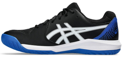 Мужские кроссовки теннисные Asics Gel-Dedicate 8 - black/tuna blue