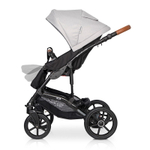 Детская коляска Riko Basic Bella Life 3 в 1 01 Grey Fox