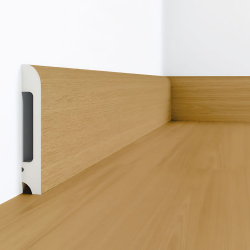 Плинтус дюрополимерный Solid UHD05/80 Дуб Медовый 80х13х2400 мм