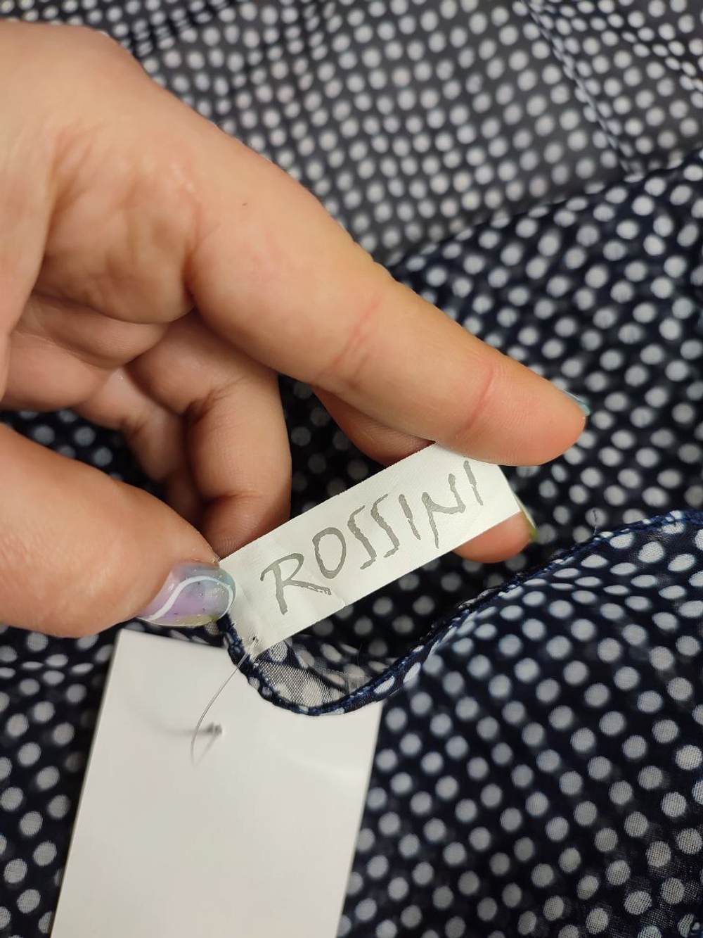 Шарф Rossini в горох