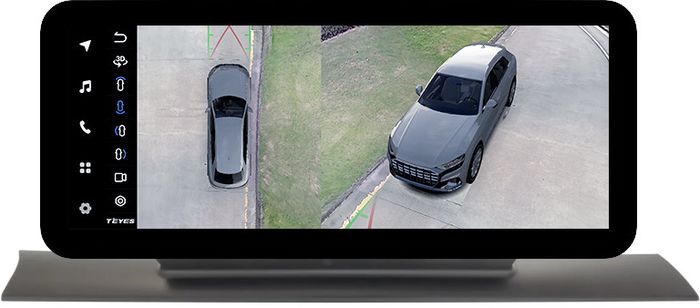Магнитола для Audi A4 B9 2015-2020 - Teyes LUX ONE 360 монитор 12.3" 2K QLED на Android 10, Быстрая, CarPlay, 4G SIM-слот, 4 камеры в комплекте