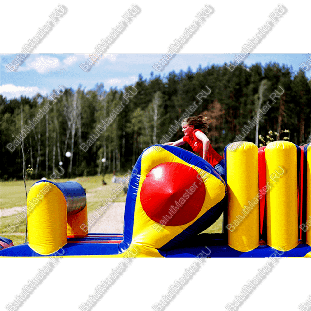 Надувная полоса препятствий "Веселые старты"
