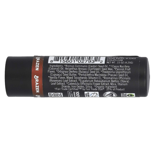 Eco Lips, веганский бразильский блеск для губ, Brazen, 4,25 г (0,15 унции)