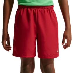 Детские теннисные шорты Nike Boys Dri-Fit Multi+ Training - tought red/white