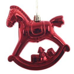 GAEM Набор из 2шт, Украшение новогоднее "Лошадка", L11 W5 H10 см