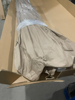 Зонт Gardeck Валенсия 3*4м, песочный, 3000х4000